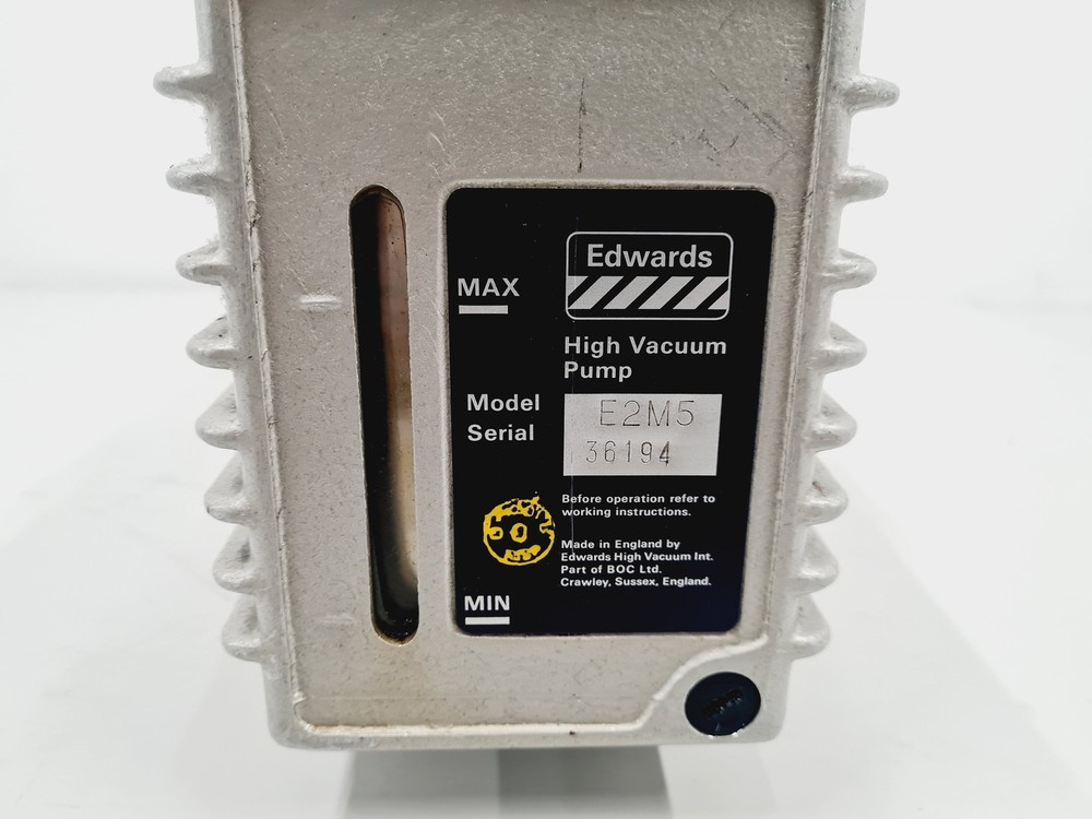 Edwards 5 Two Stage E2M5 Rotary Vane Pump