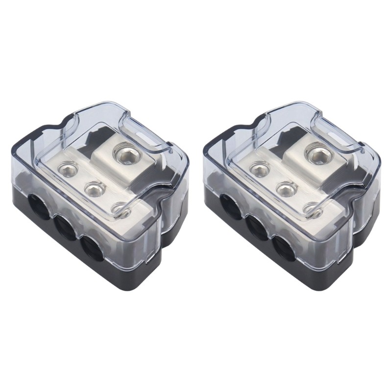 Power Distribution Unit Wiring Junction Box for Auto Amplifier 1 Input 3 Output