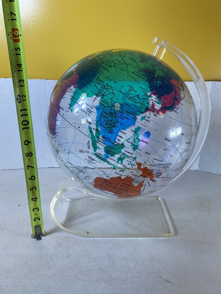 Spherical Concepts M. A. Buikema Clear Plastic Globe 2S5
