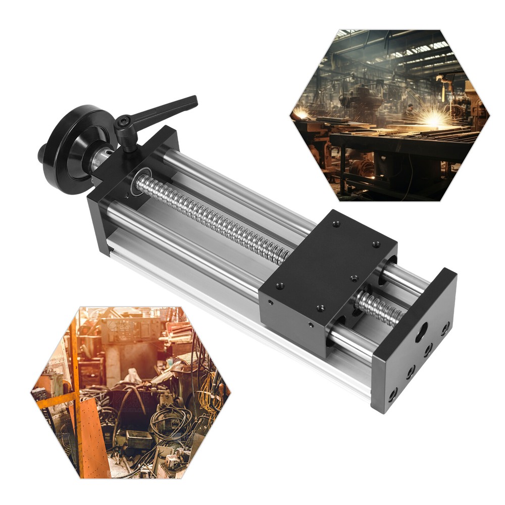 Dual Optical Axis Manual Sliding Table Linear Rail Guide Guide Slide Table