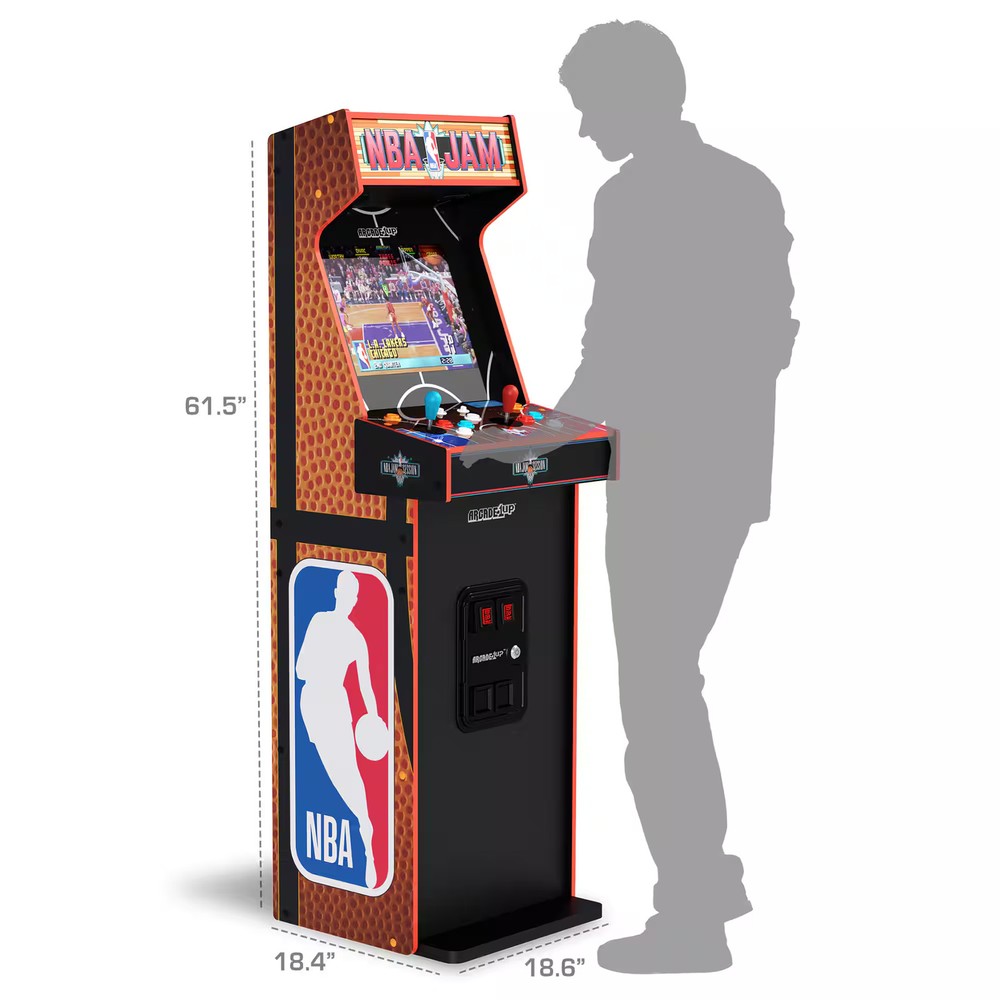 NBA Jam Deluxe 2 Player Control Panel Arcade Machine