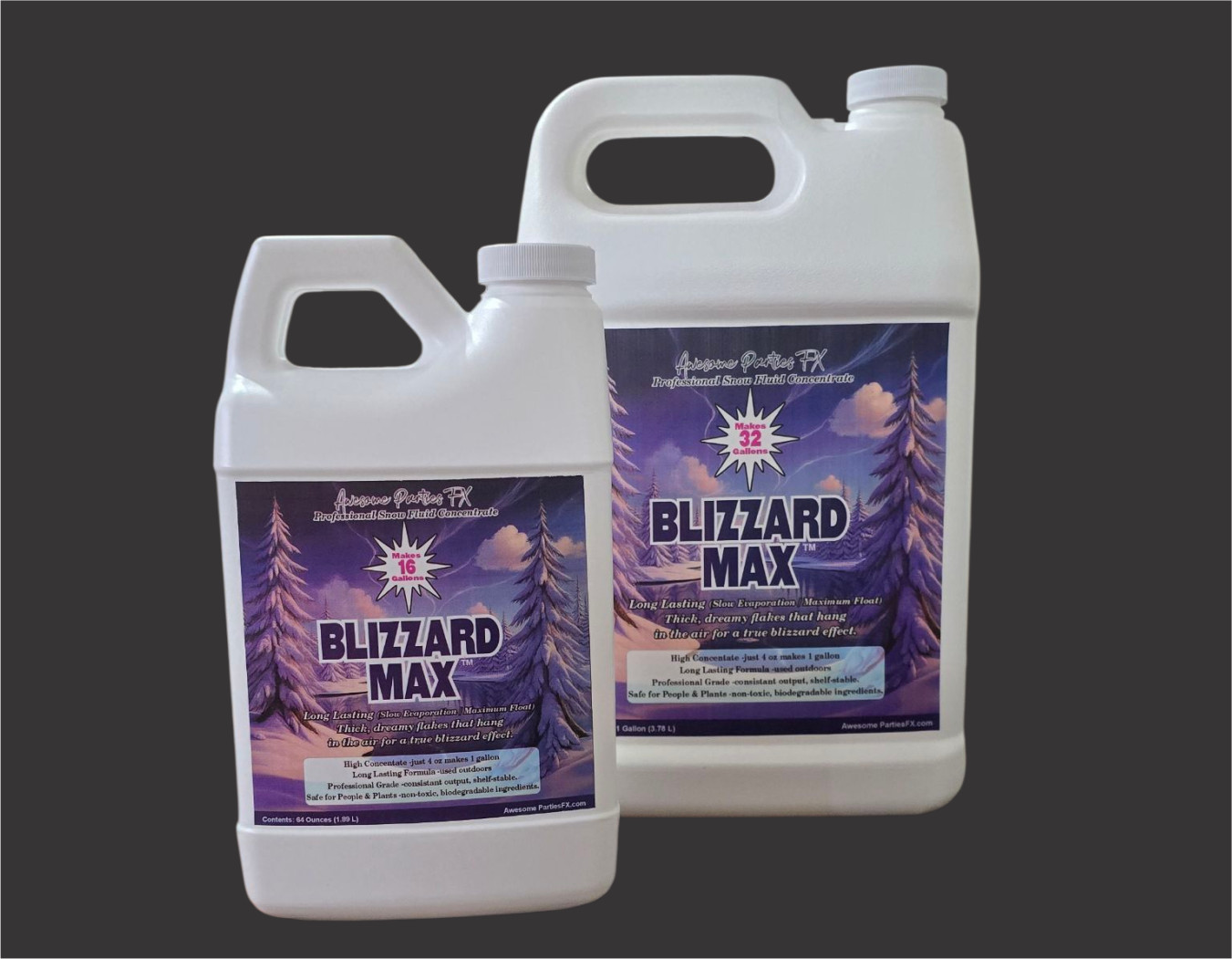 Snow Machine Fluid Concentrate -1 Gallon makes 32 gallons, that's $4.03 a gallon