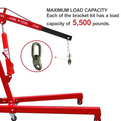 7100 Lifting Bracket Set,5,500 lb., 7100 Engine Lift Bracket Kit, Engine 2 Sets