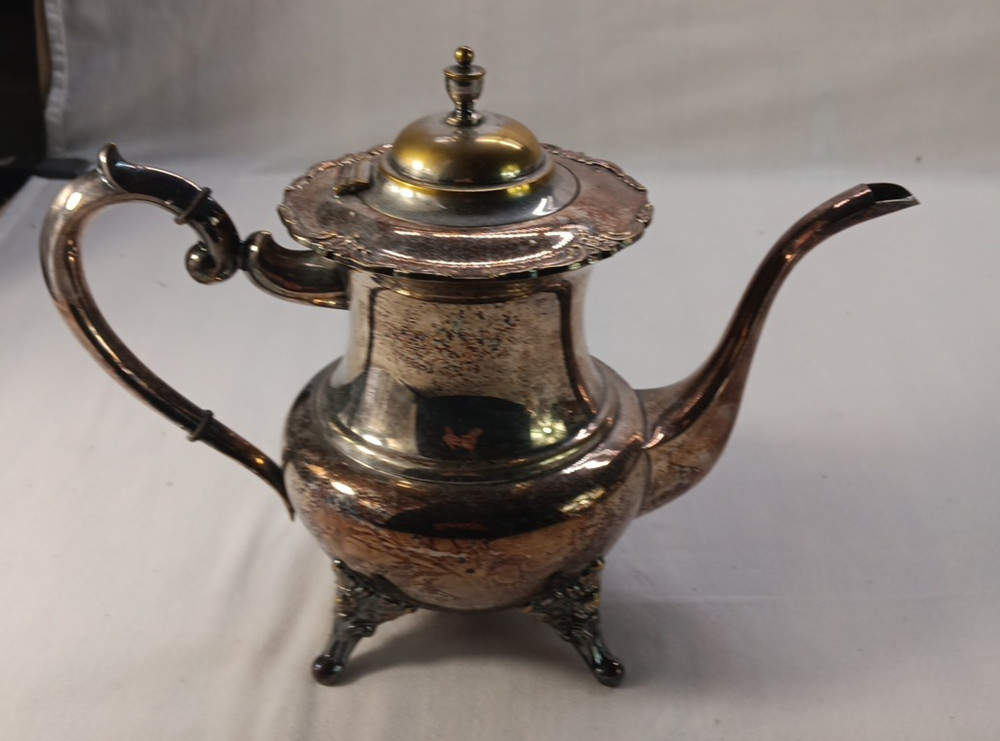 Vintage Silver Plate Tea / Coffee Service 4pc Set