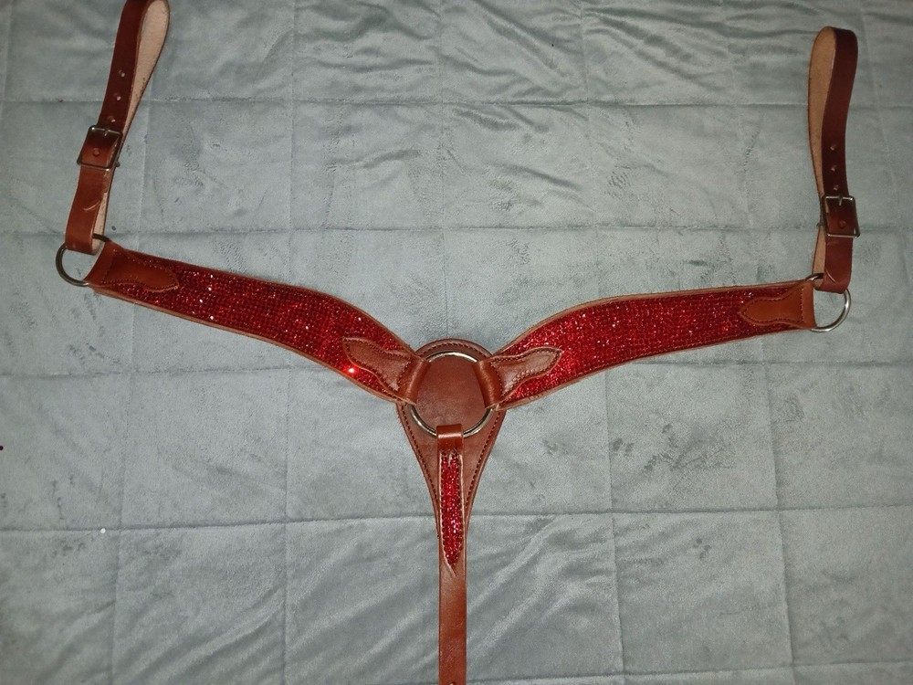 Custom Bedazzled Breast Collar!❤️