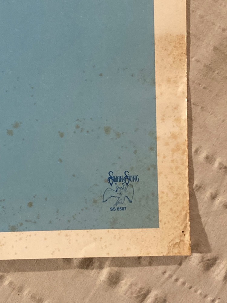 Dave Edmunds 1979 Promo Poster Repeat When Necessary Swan Song Records M