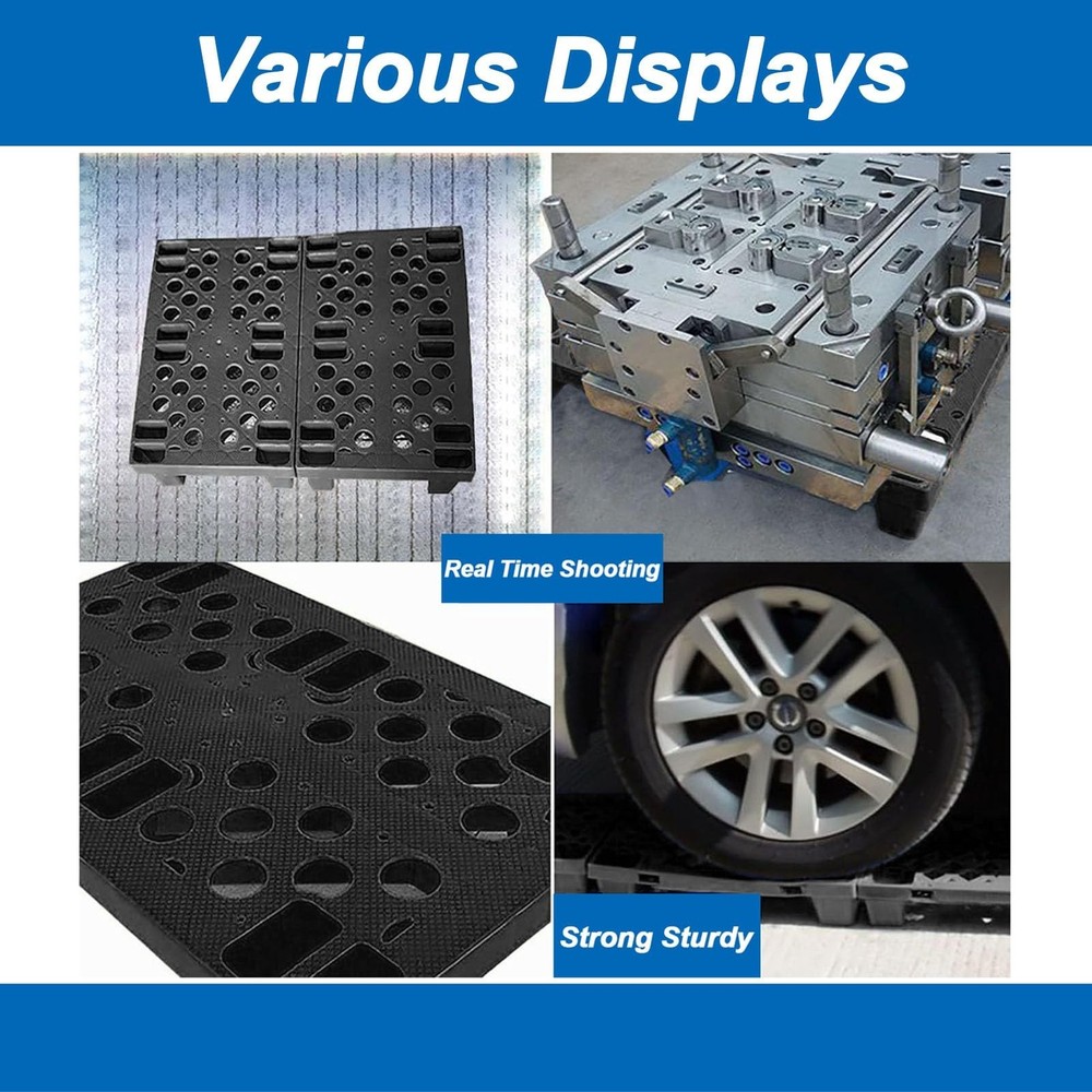 Plastic Pallets, Lightweight Moisture-Proof Floor Pallet, Interlocking with B...