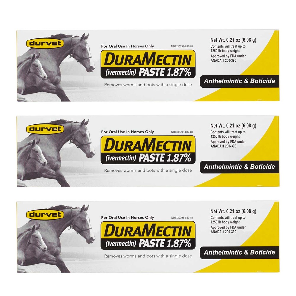 Duramectin Paste 6.08gm, 3pk