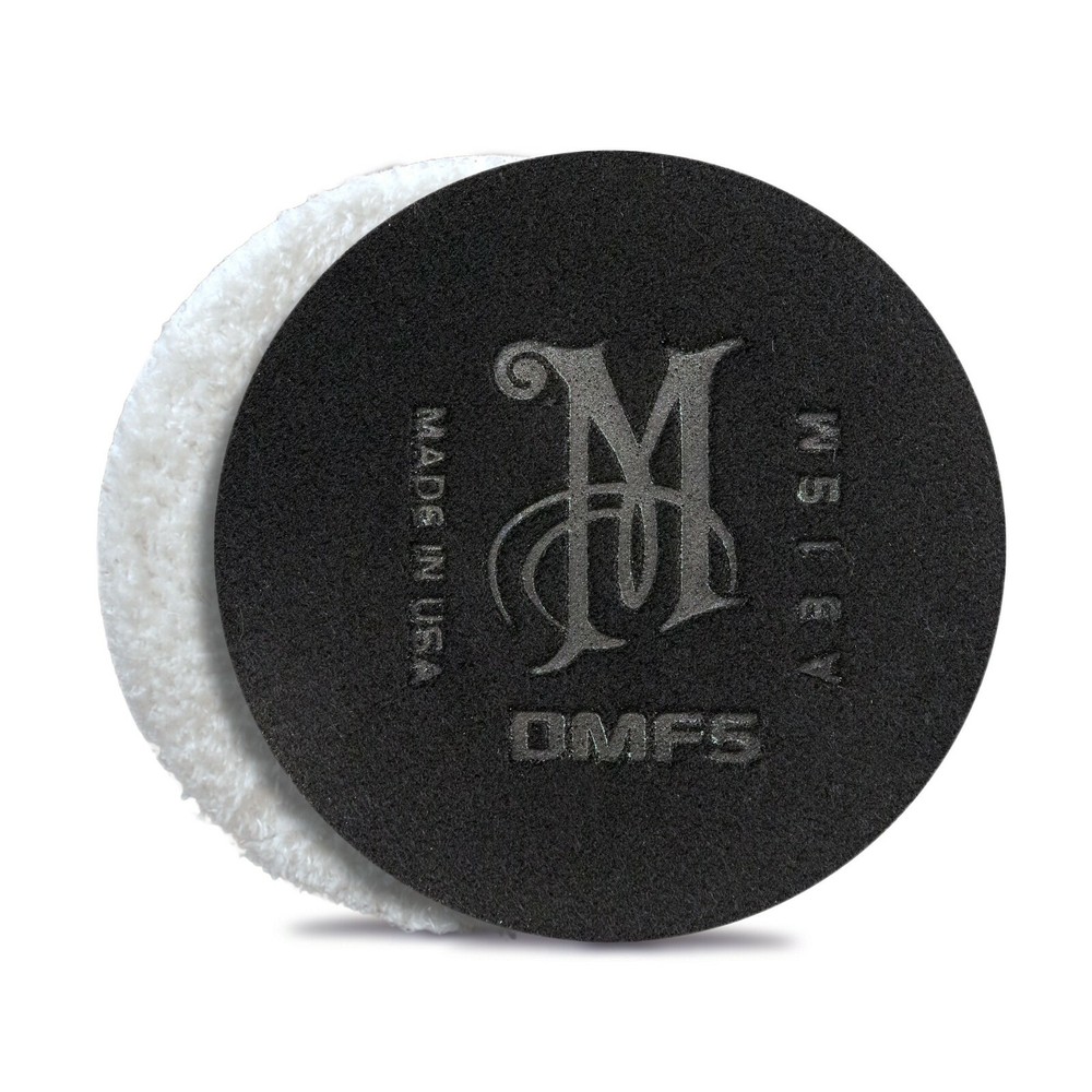 (2-pack) Meguiar's DMF5 DA Microfiber Finishing Disc Pad Washable & Reusable 5"