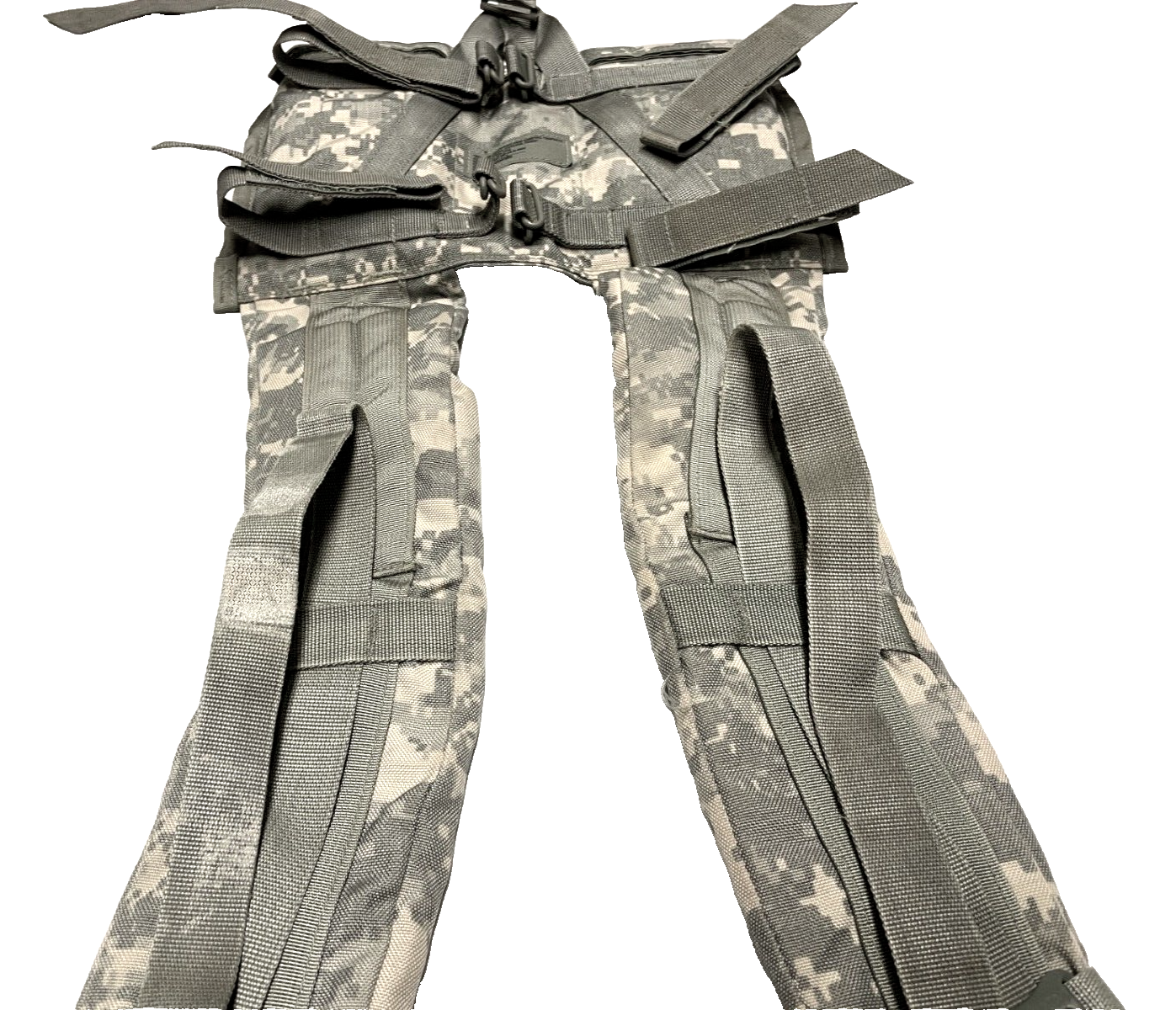 US MILITARY MOLLE ENHANCED SHOULDER STRAPS with QR STRAPS ACU For LARGE RUCKSACK