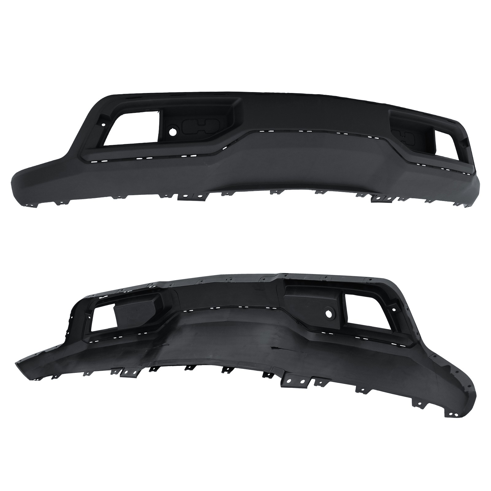 Front Lower Bumper Cover Kit For 2019-2022 Chevy Silverado 1500 w/ Air Deflector