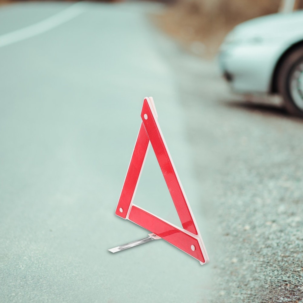 Vehicle Warning Triangle Car Reflective Emergency Roadside Triangles