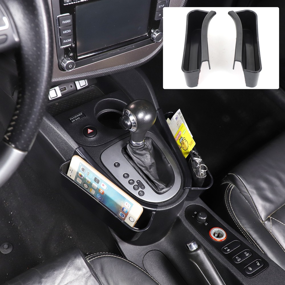 Gear Shift Console Both Side Storage Box Tray For Seat Leon 2008-2012