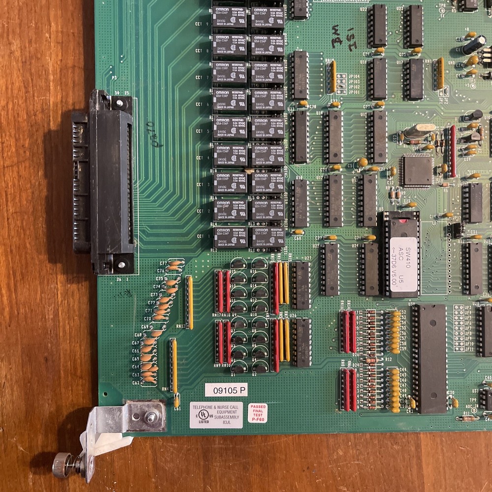 Dukane 110-3534 Rev C Audio Switching Card for a StarCall Intercom System