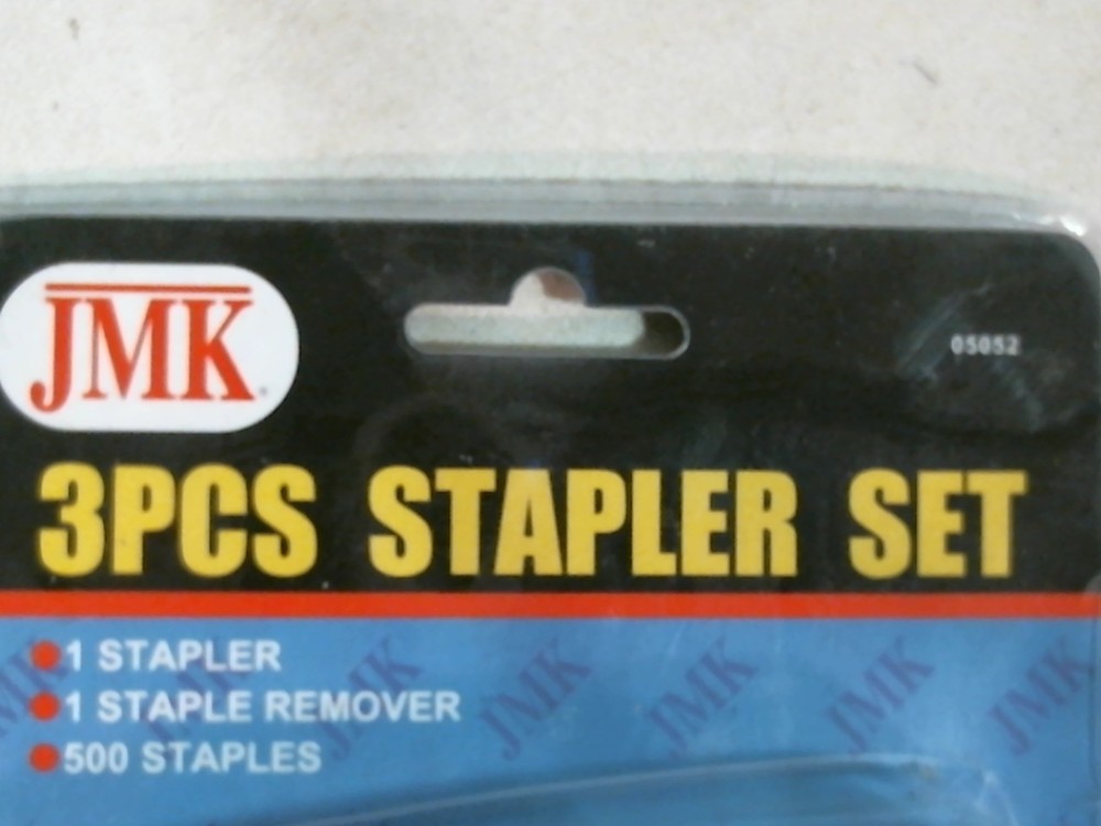 JMK STAPLER / REMOVER & 500 STAPLES (05052) FS