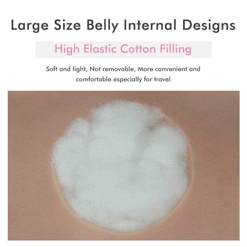 Roanyer Silicone Pregnant Belly Fake Belly Bump all months for Crossdresser
