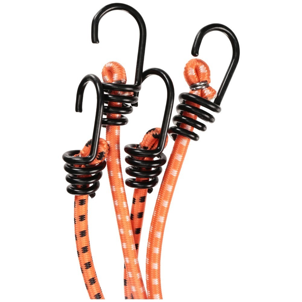 Elastic Bungee Cords with Hooks Heavy Duty Stretchable Tie Down Straps for