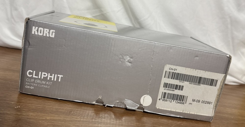 KORG CLIPHIT CH-01 Clip Trigger Drum Kit, Clip Drum Kit, New