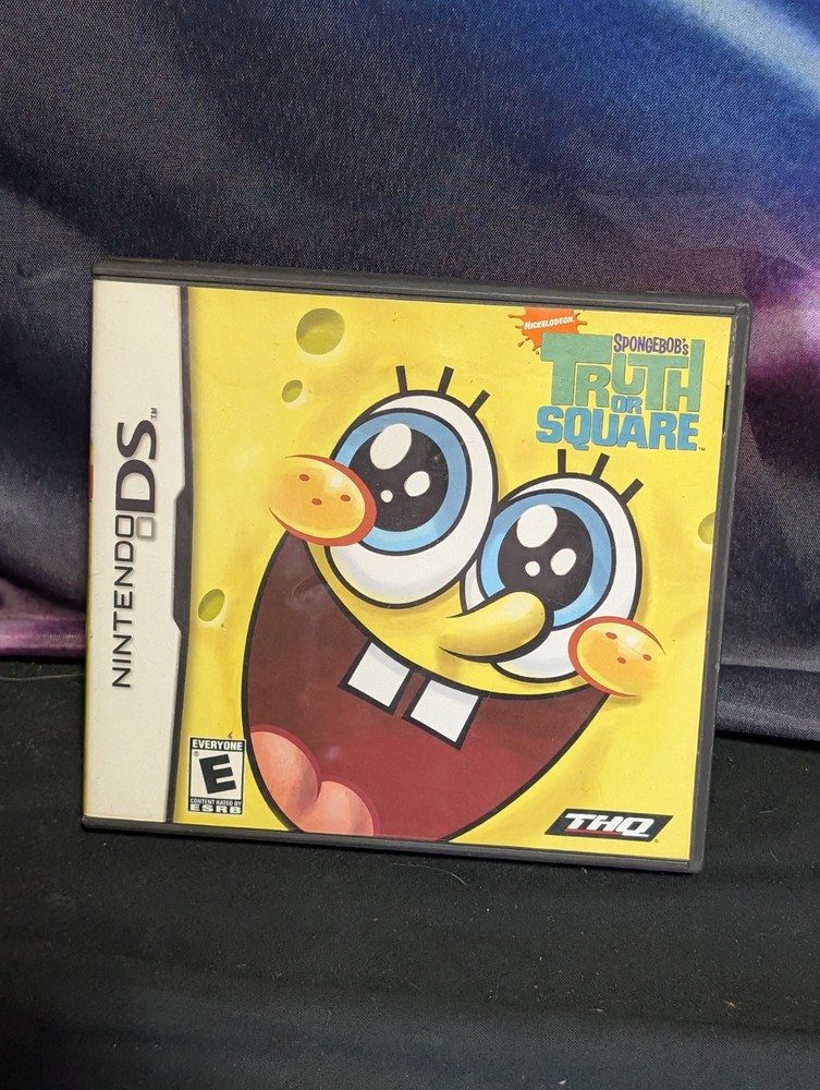 Case Only Spongebob's Truth Or Square - Nintendo DS No Game
