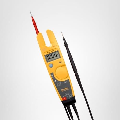 T5-1000 Voltage, Continuity and Current Tester, OpenJaw Small, Yellow