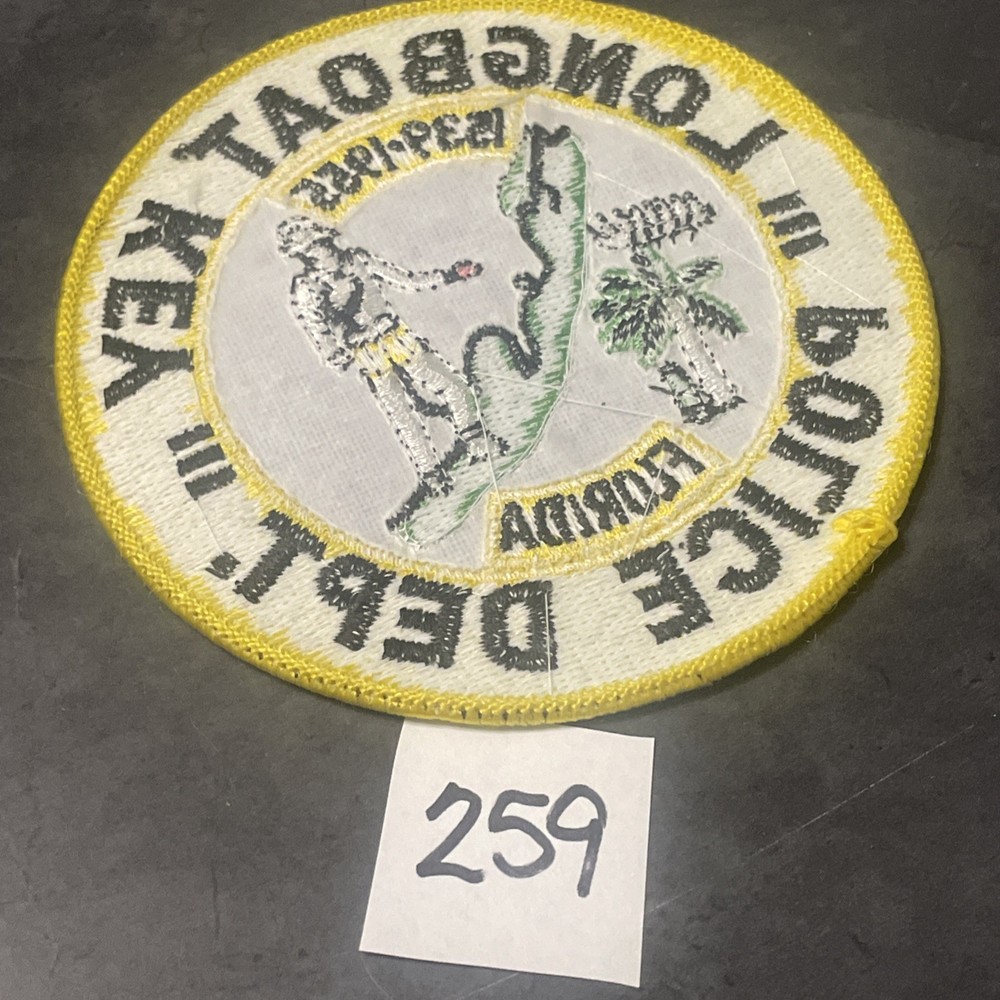 Longboat Key FL Police Patch -259