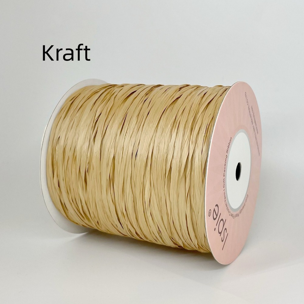 raffia yarn, ISPIE raffia, ROOOKS raffia hank pack, rayon raffia, NOT paper