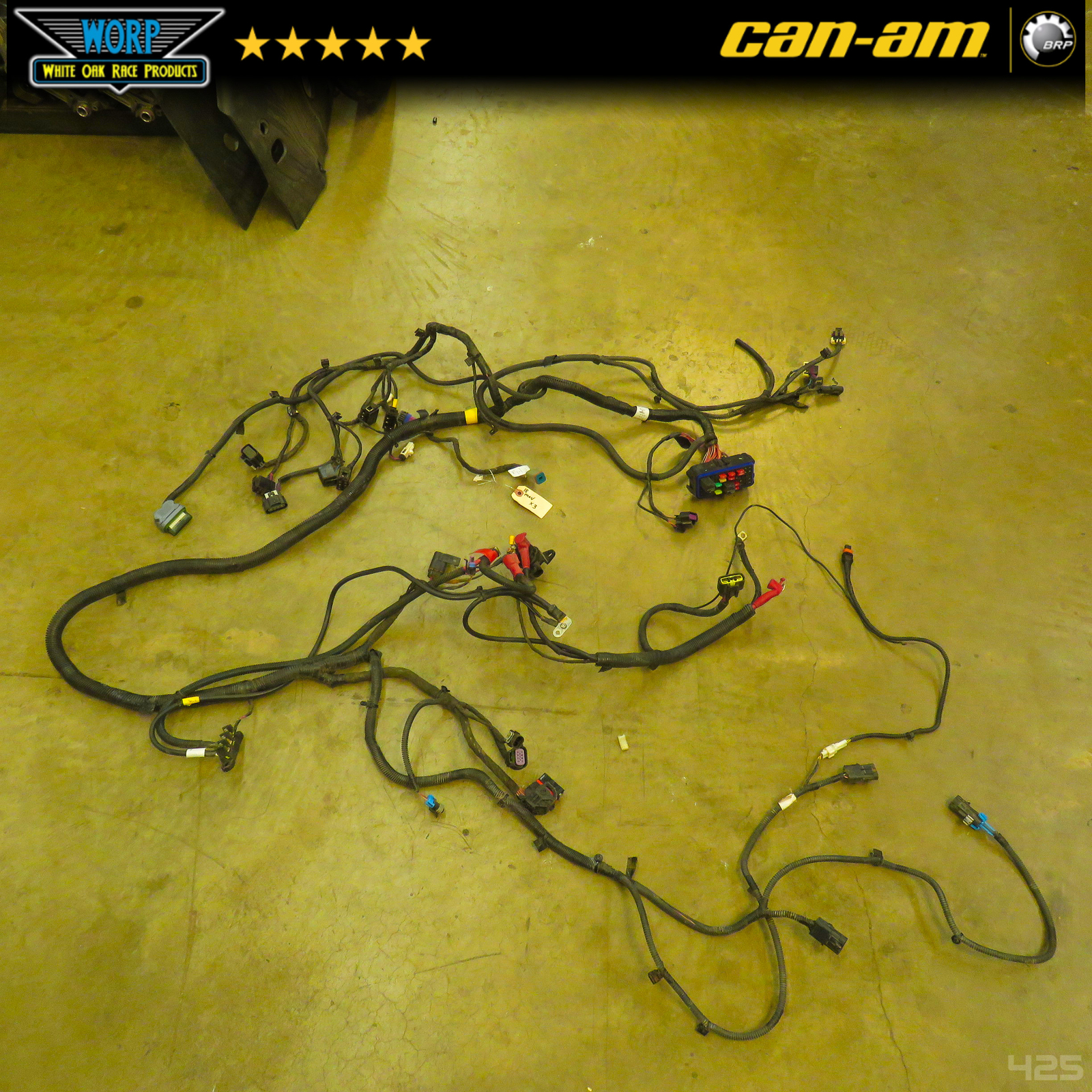 GENUINE OEME 2018 CAN AM MAVERICK X3 WIRE HARNESS WIRING LOOM LEAD PLUGS CORDS