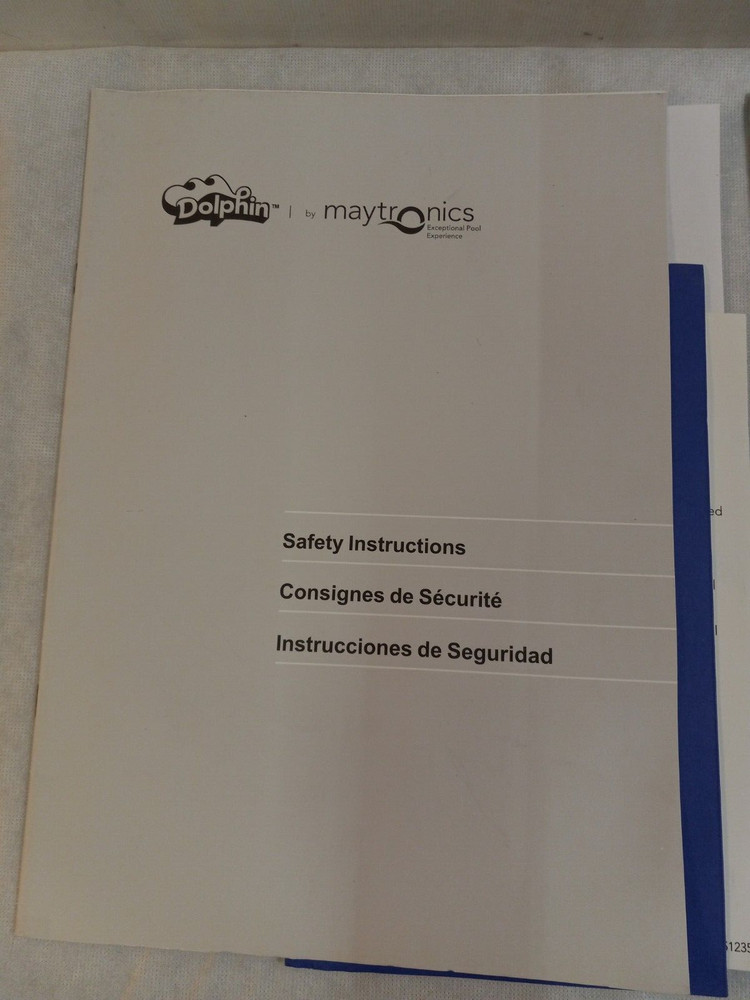 MAYTRONICS MCC5 Robot Pool Cleaner USER & SAFETY INSTRUCTIONS