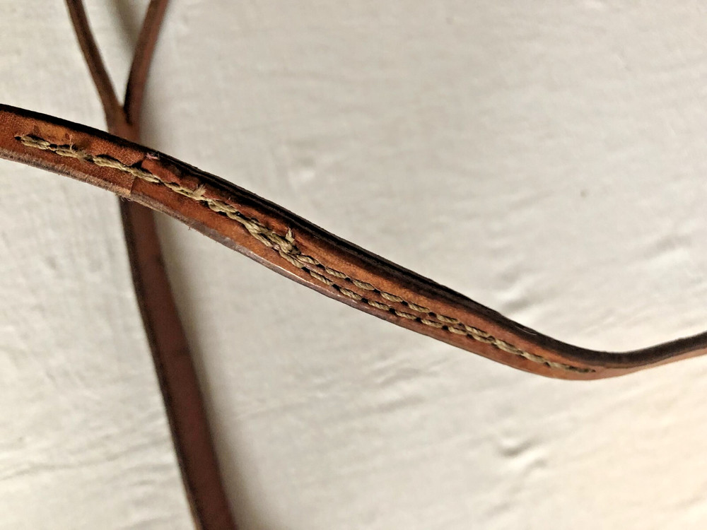 Tie Down Style Harness Leather Draw Reins