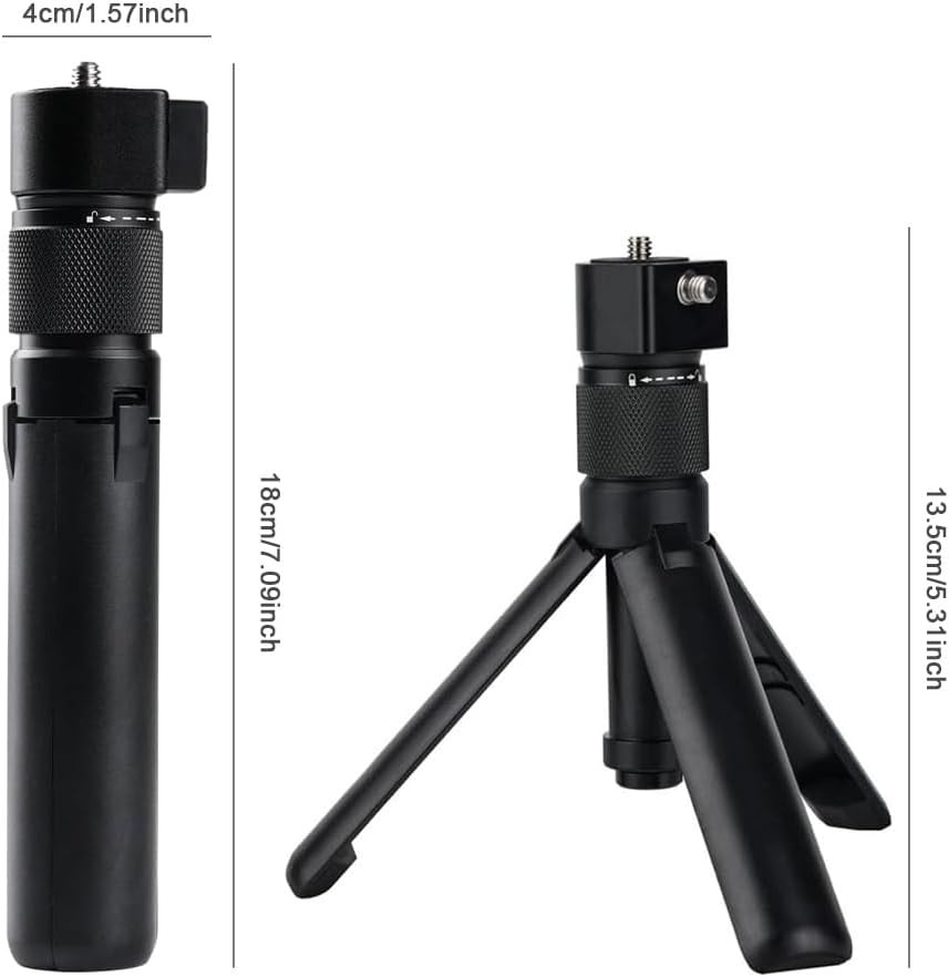 Bullet Time Handle Tripod Multi-Functional Tabletop Fold for Black