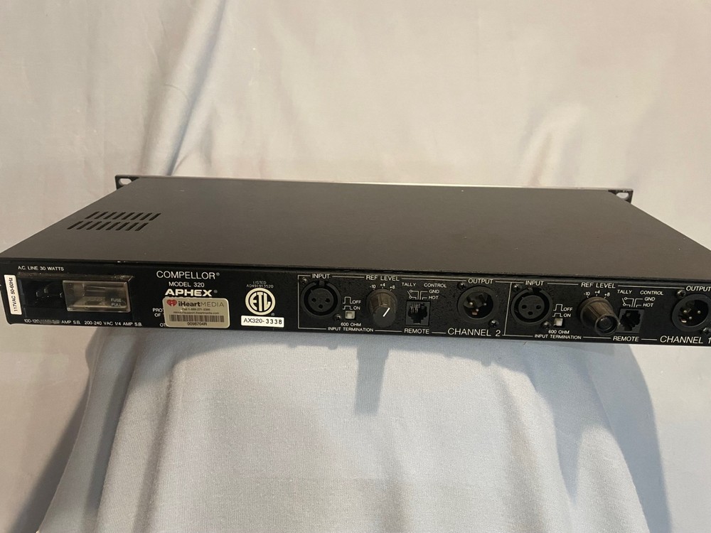 Aphex Compeller 320 Dual Chan Compressor/Leveler/Limiter - Good !