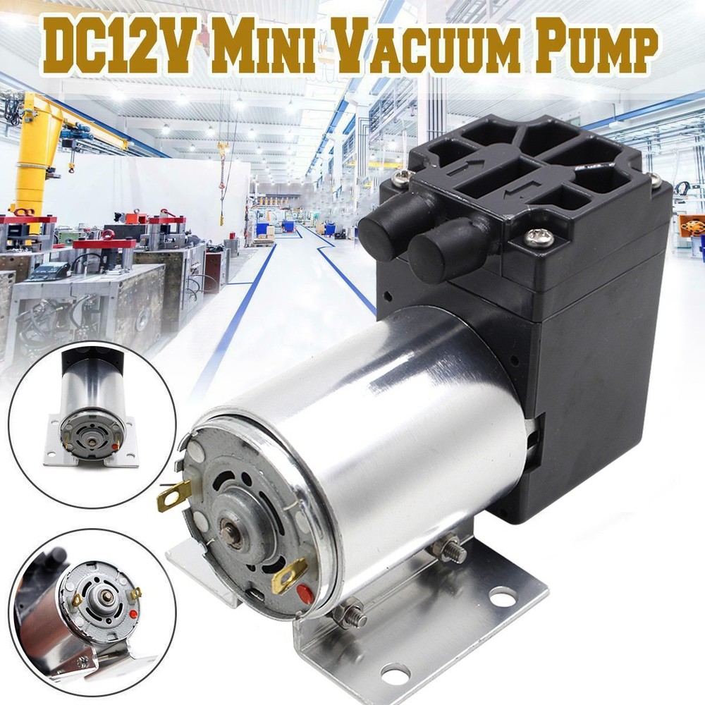 6W Micro Vacuum Micro-Pump High Pressure Suction Diaphragm Pump Holder