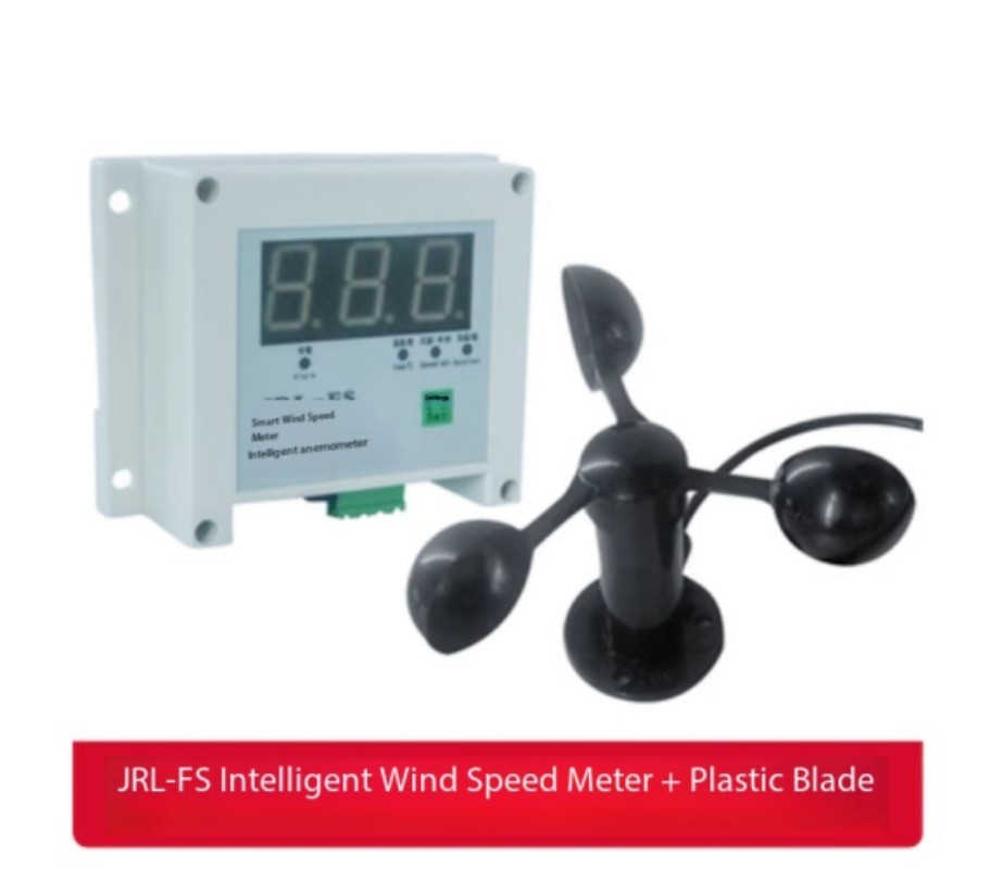 Crane Anemometer Tower Crane Anemometer Wind Speed Sensor Breeding 24V