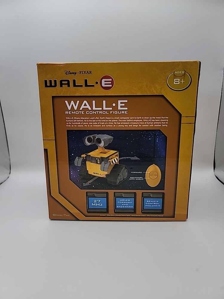 NEW, REMOTE CONTROL DISNEY PIXAR WALL-E FIGURE