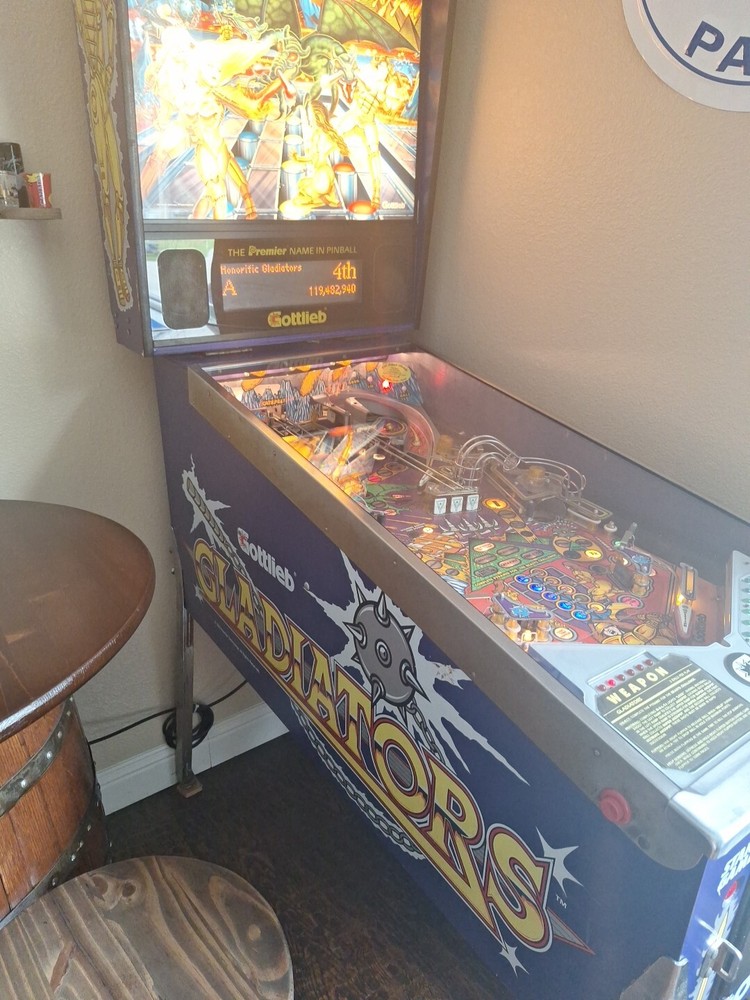 Gottlieb Gladiators Pinball Machine