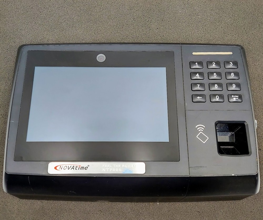 Novatime NT7000 Card Reader Time Clock