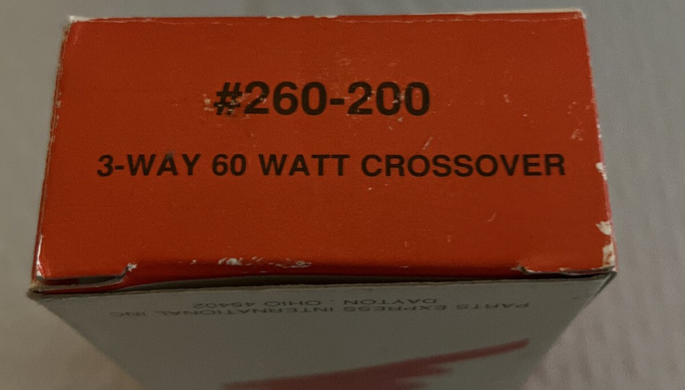 Pro-Tech Crossover #260-200 3-way 60 watt Crossover