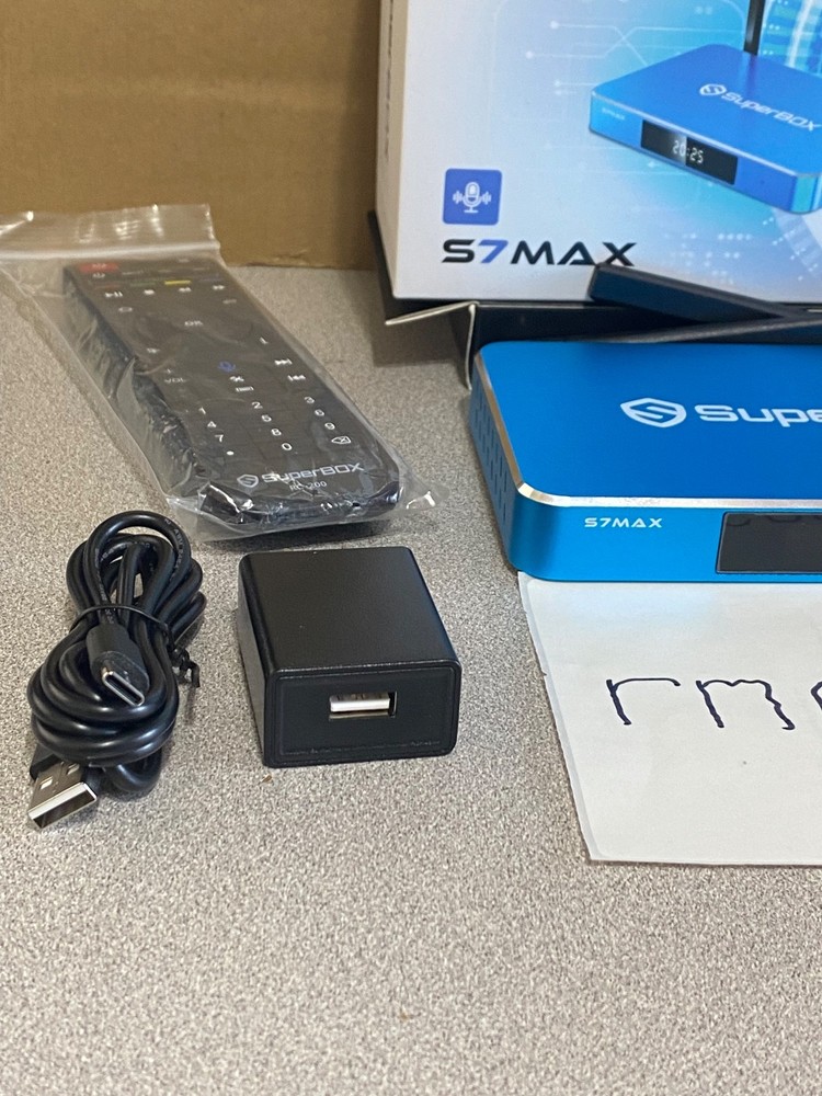 New SuperBOX S7 Max - 7 Day Time Shift Android Streaming - Same Day Sipping