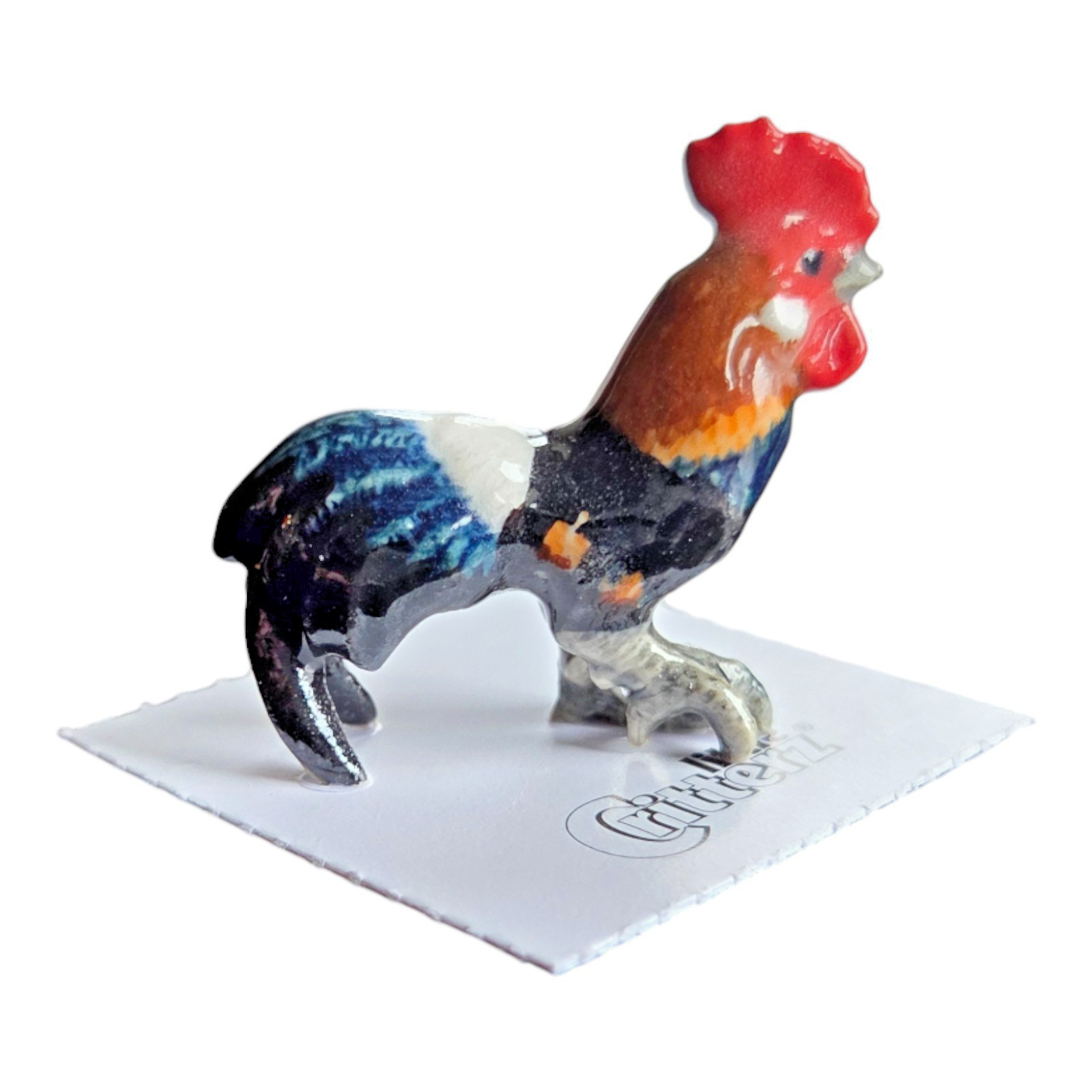LITTLE CRITTERZ Rooster "Sydney" Miniature Figurine New FREE SHIPPING LC708