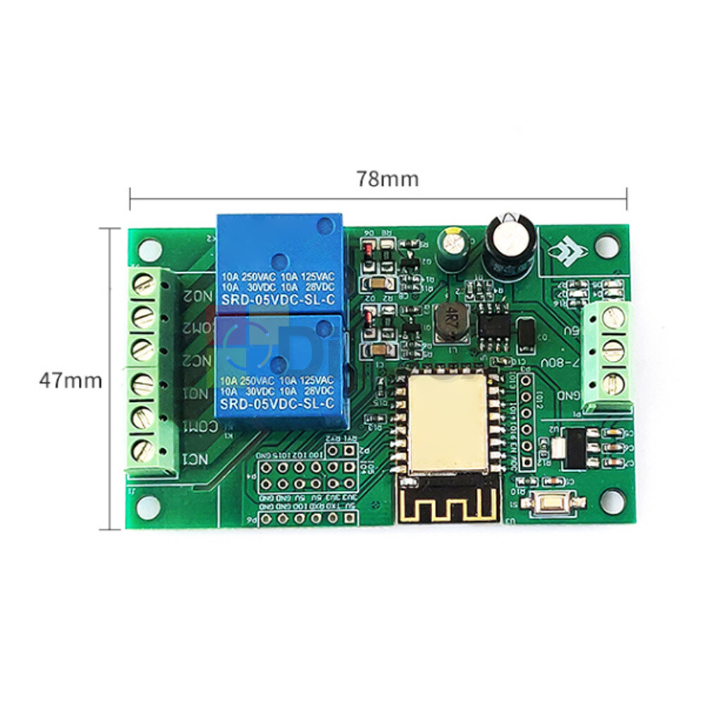 DC 5V ESP8266 WIFI 1/2/4 Channels Relay Module ESP-12F Development Board