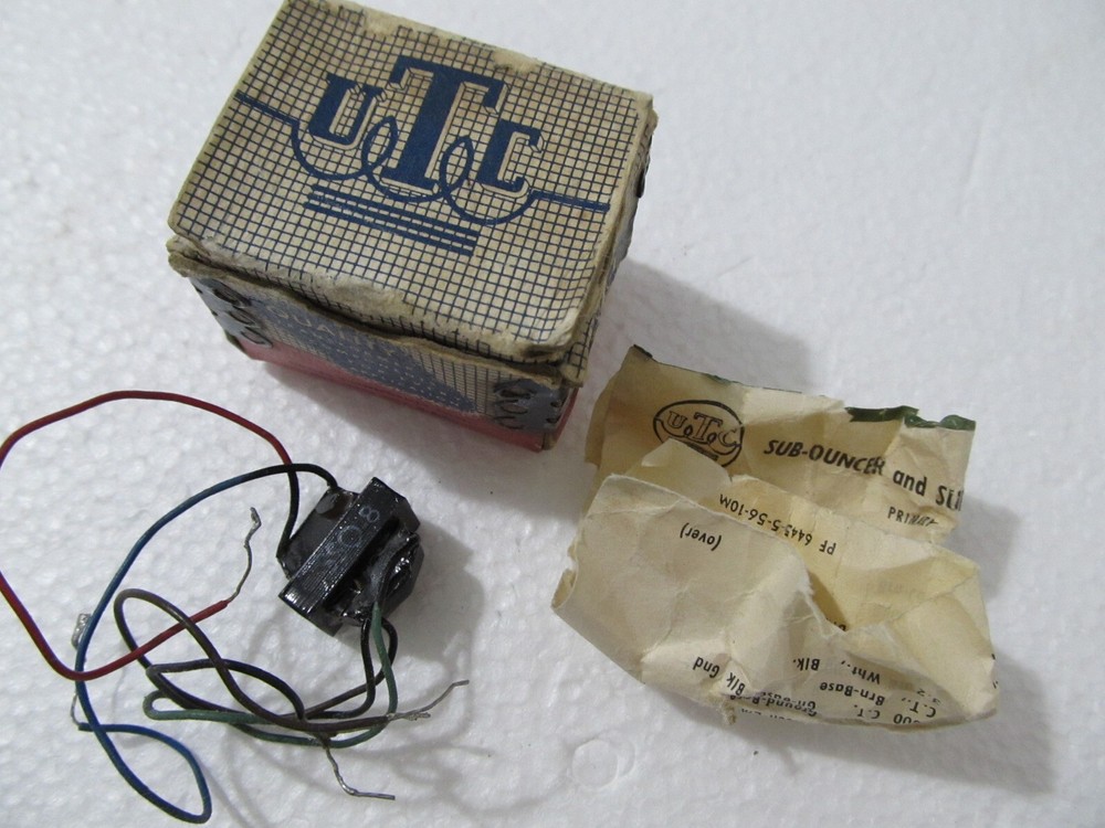 UTC SSO-8 Sub-Subouncer Transistor to PP Pri: 10K, Sec: 2K CT, +20 DBM