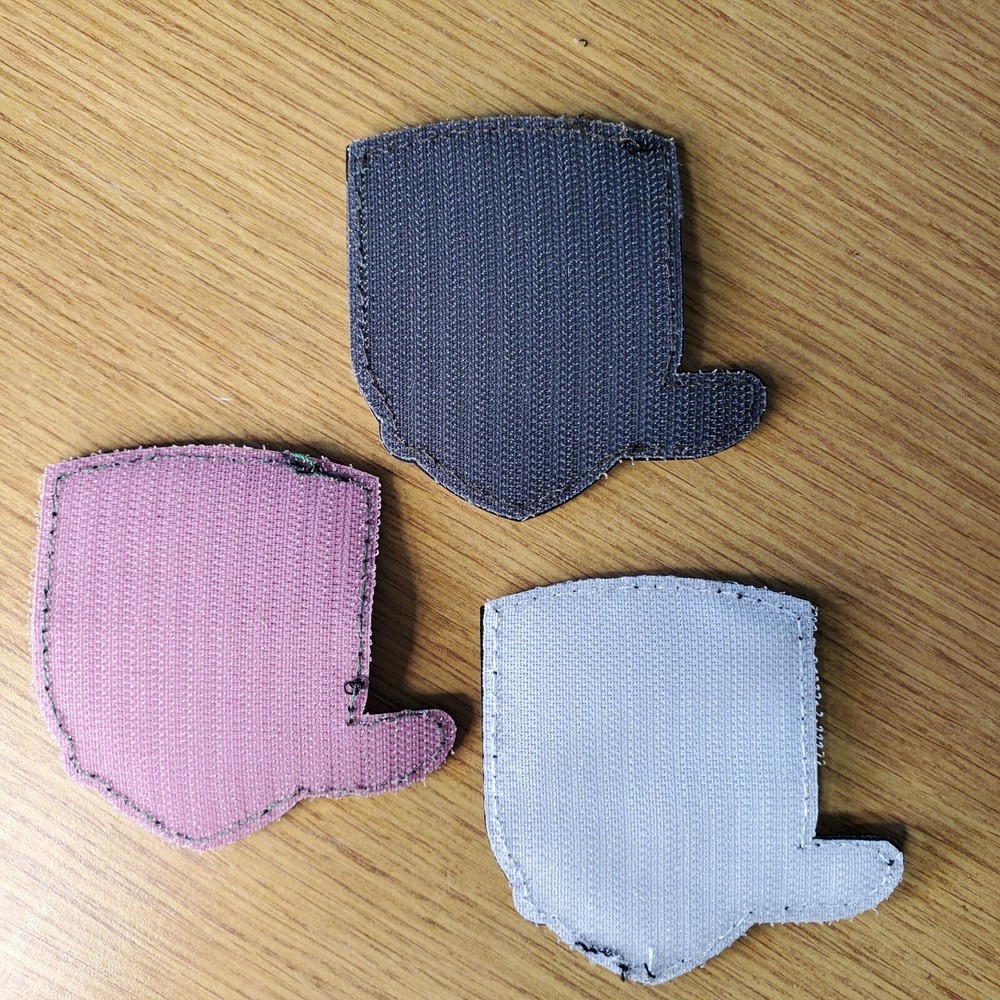 Metal Gear Foxhound Special Force Group 3 inch PVC patch w/ hook & loop Set(3)