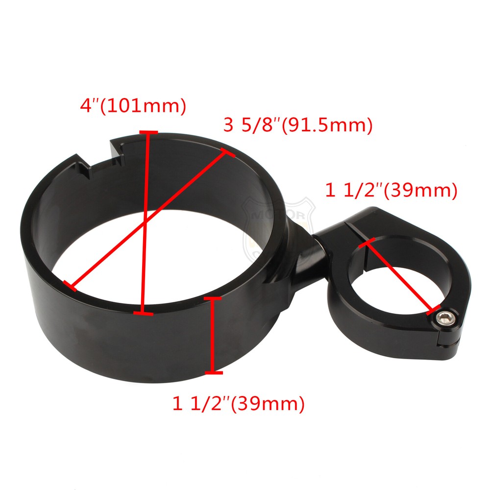 Indicator Clamp Side Speedometer Bracket Relocation For Harley XL Sportster 883