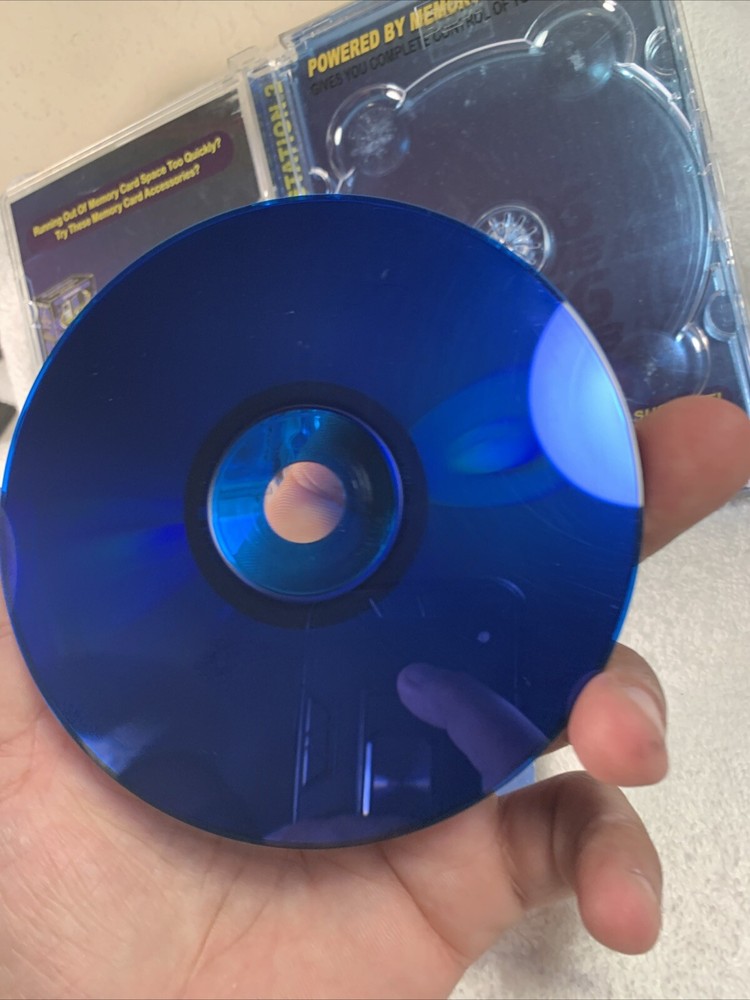 Mega Memory 16MB Memory Manager (Playstation 2, PS2) Case Manual & Disc - Tested