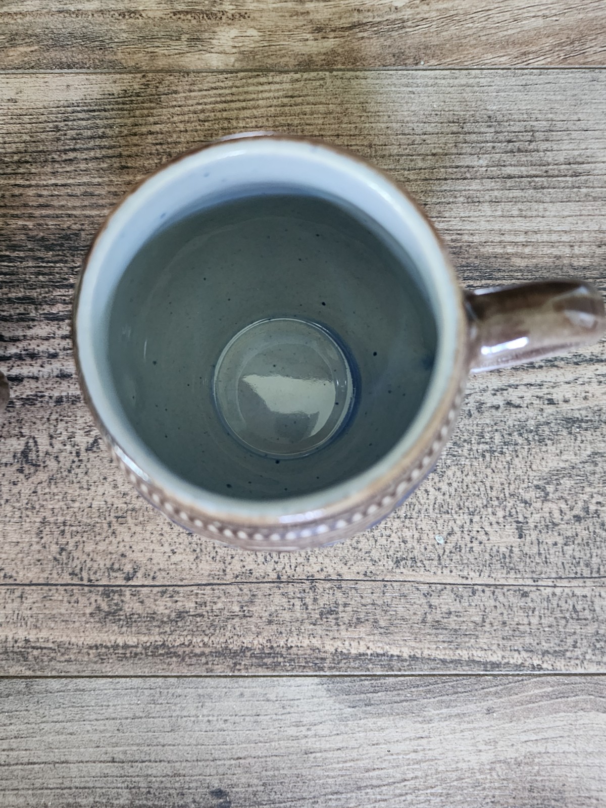 Marzi and Remy German Mug Set | Salt Glazed Stoneware | Brown Blue | Set 2