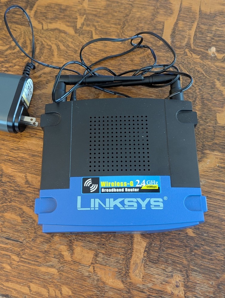 Linksys Wireless G 24 GHz Broadband Router Untested