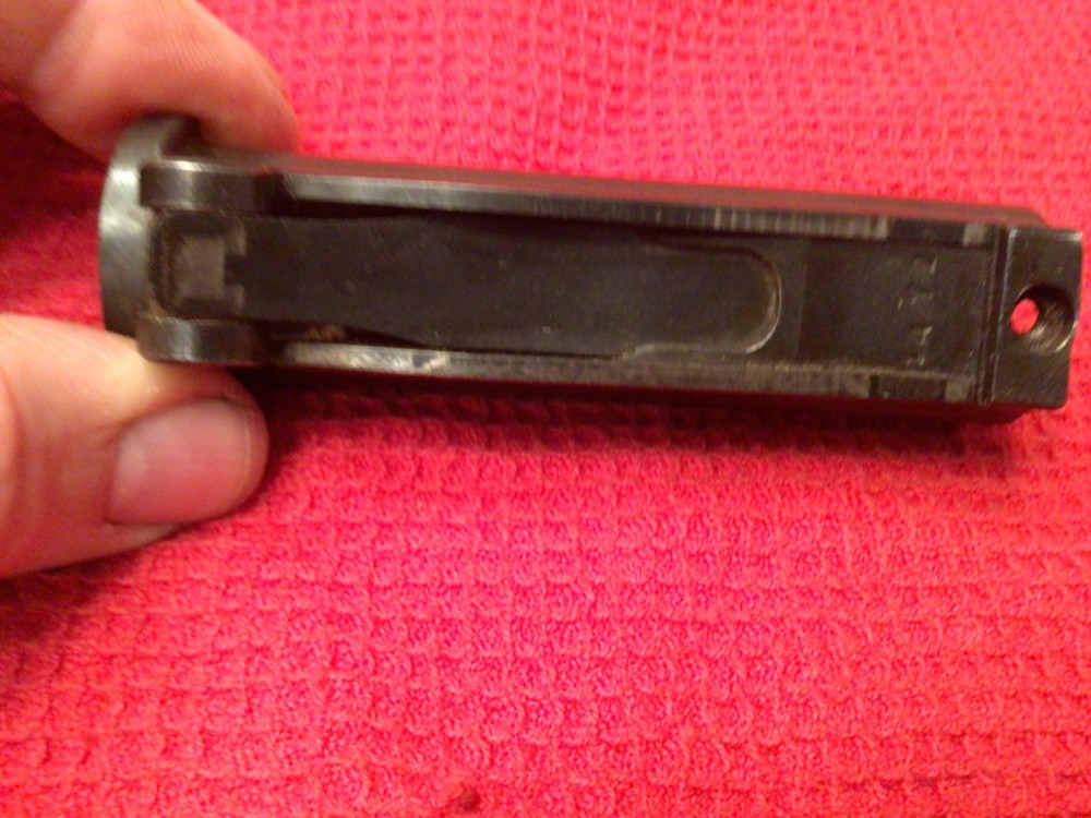 WW2 German K98 Mauser Complete Rear Sight Base Sight Ramp Spring