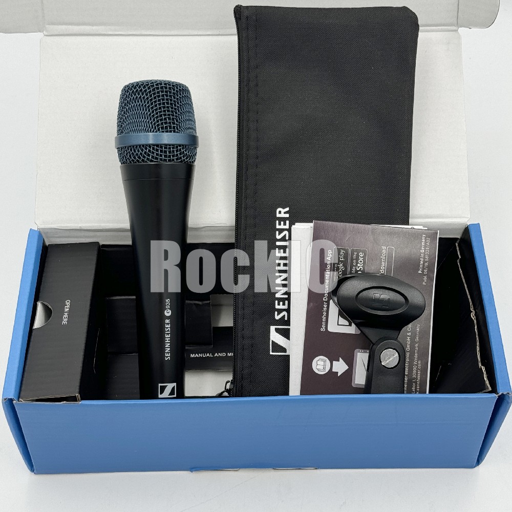 Sennheiser E935 Dynamic Vocal Performance Handheld Microphone Cardioid Black US