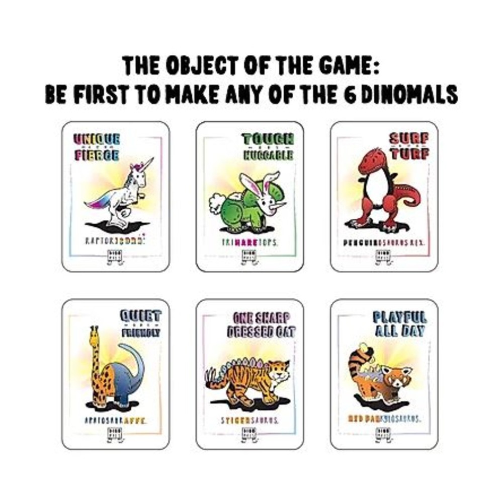Dinomals Card Game Dinomals Box NM