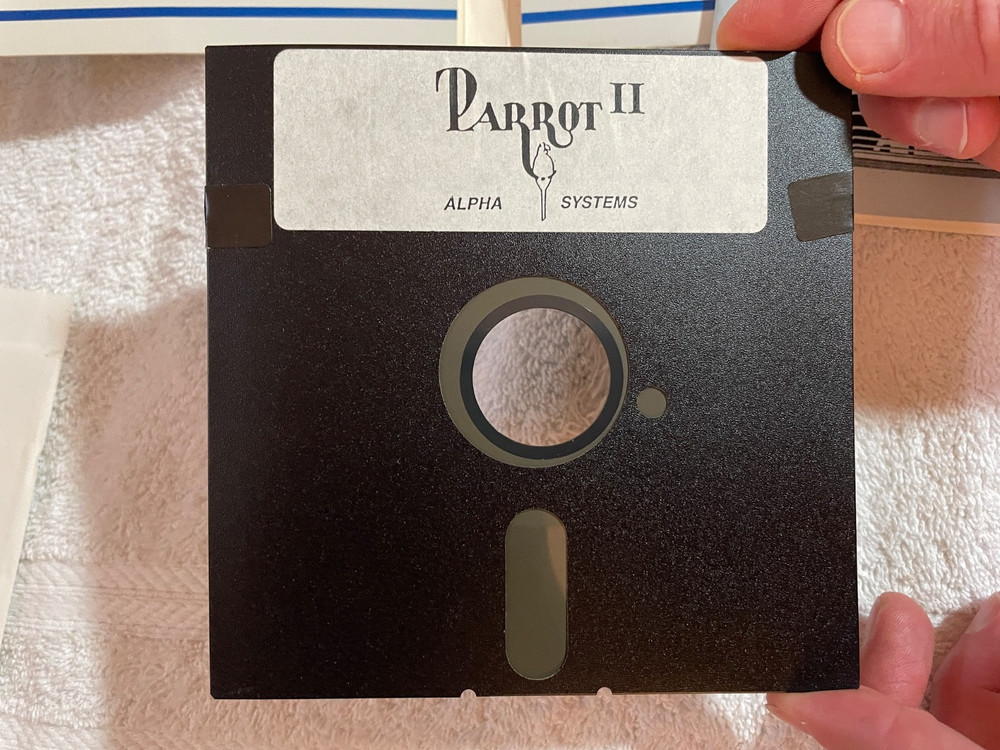 PARROT II - Atari 400/800 Computer Sound Digitizer/Recording Software w/ Sampler